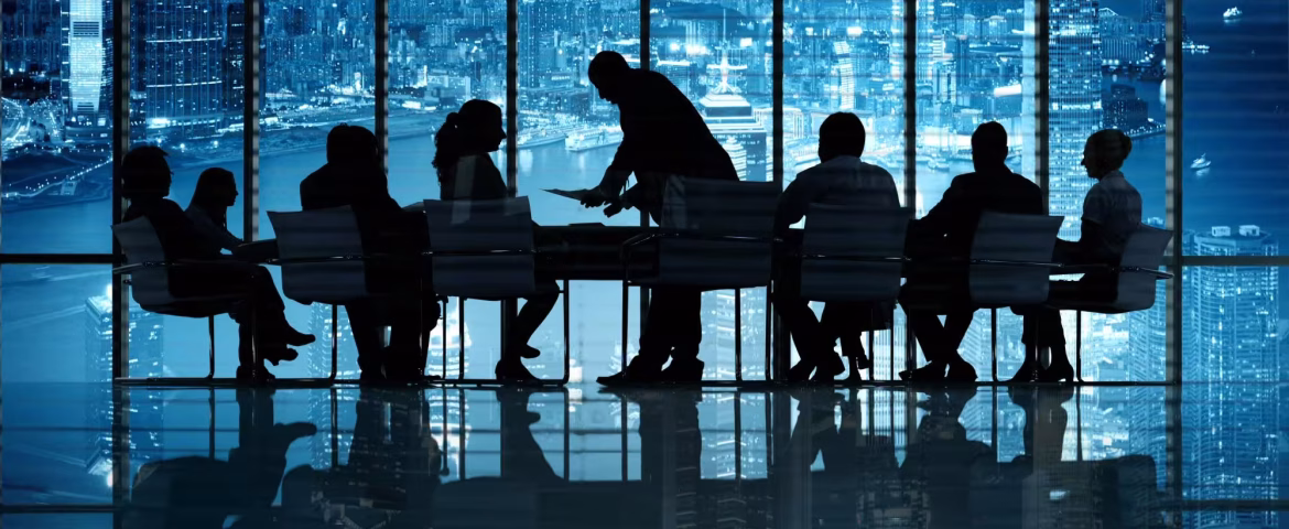 Business Team at a Meeting